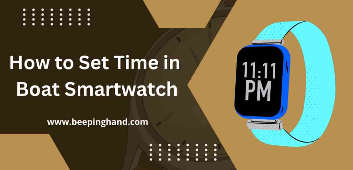 How To Set Time In Boat Smartwatch A Detailed Guide