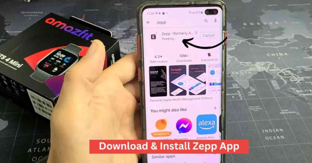 Download & Install Zepp App
