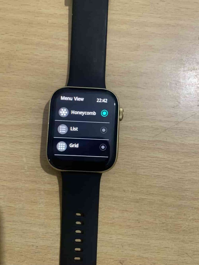 How to Change Menu View in FireBoltt Ring 3 Smartwatch Easy Steps