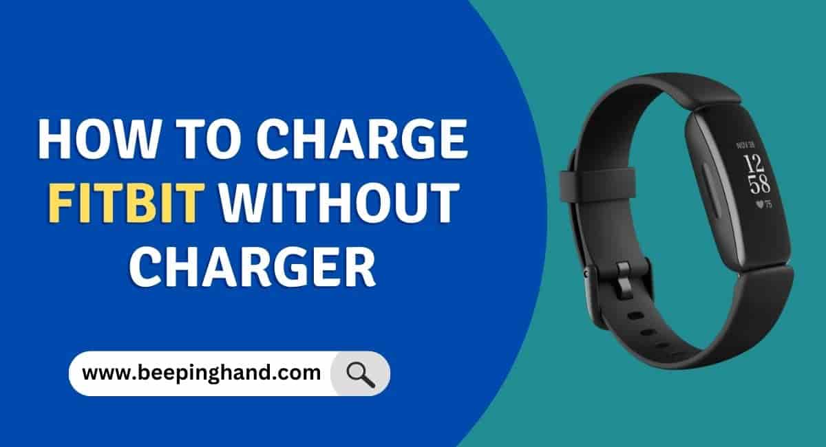 bruger Kollektive Elastisk Fitbit Battery Drain? Here's How to Charge Fitbit Without Charger