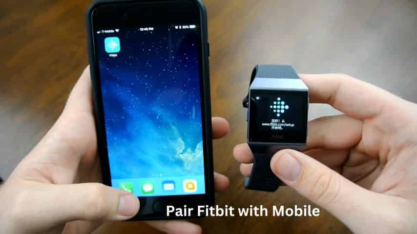 Pair Fitbit with Mobile