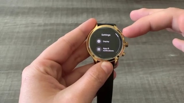 Michael Kors Smartwatch Settings