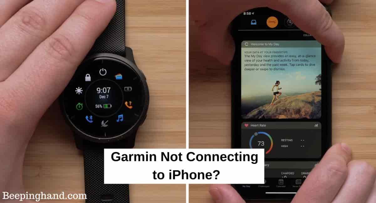 Garmin Not Connecting to iPhone