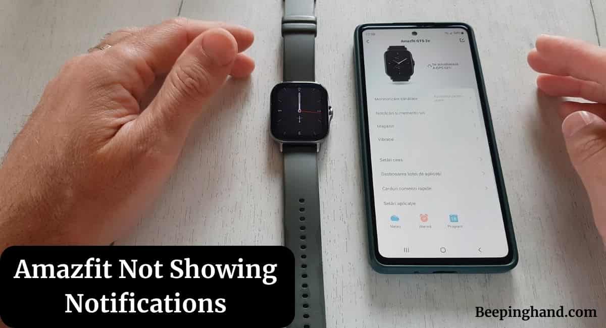 Amazfit Not Showing Notifications
