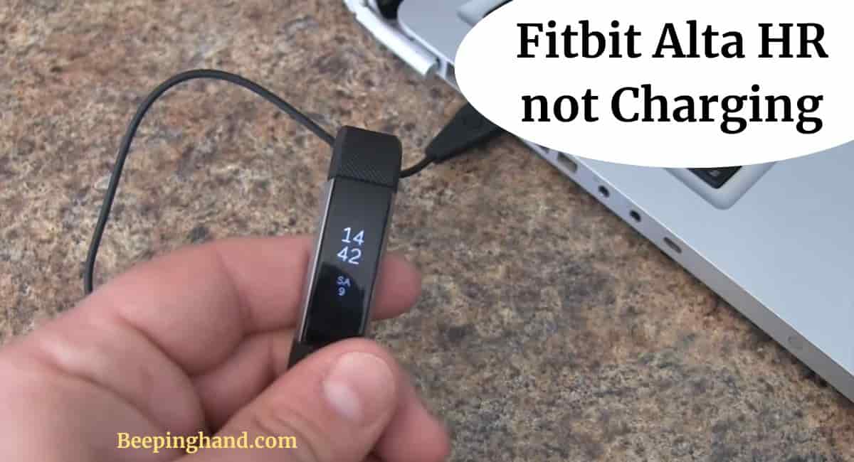 Fitbit Alta HR not Charging