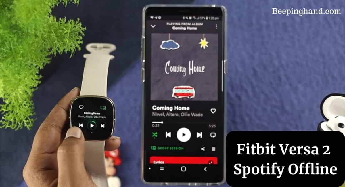 Fitbit Versa 2 Spotify Offline