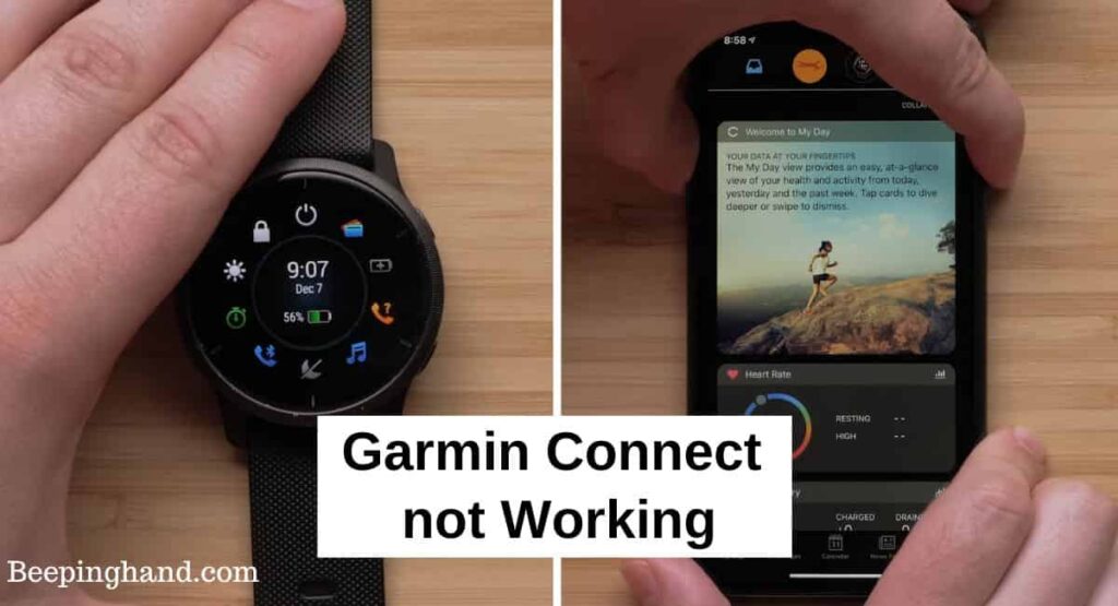 Garmin Connect not Working