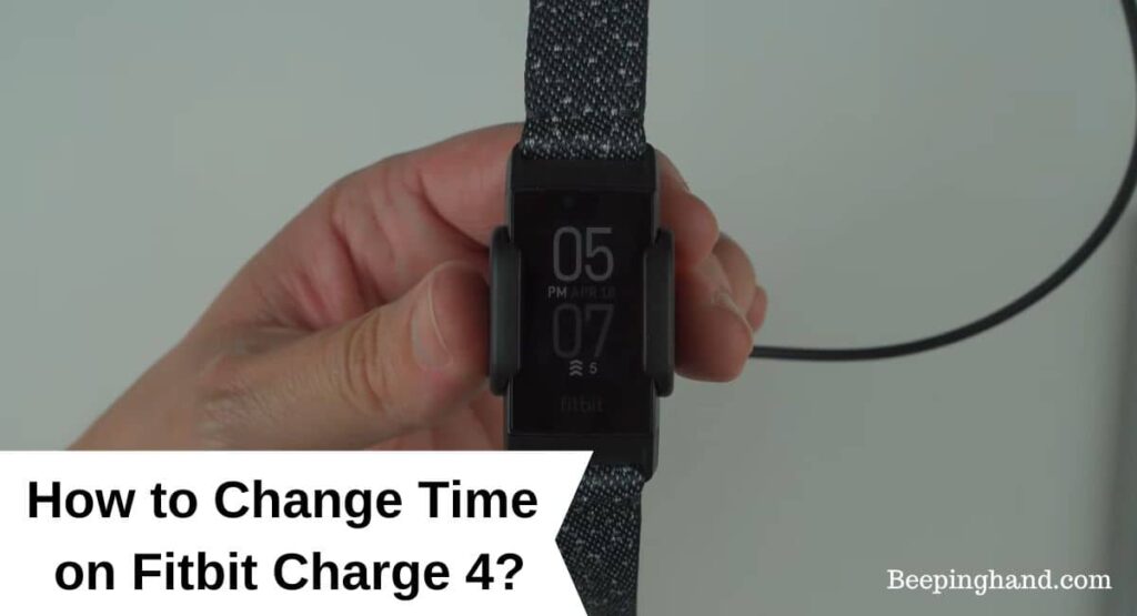 How to Change Time on Fitbit Charge 4