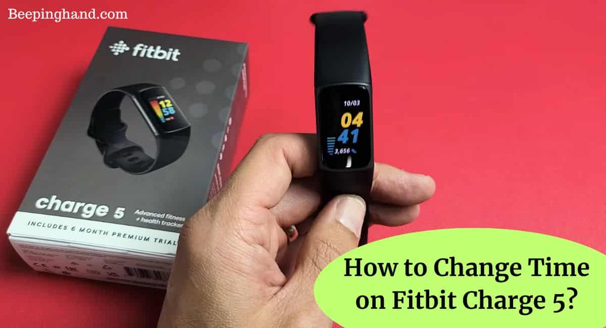 How to Change Time on Fitbit Charge 5