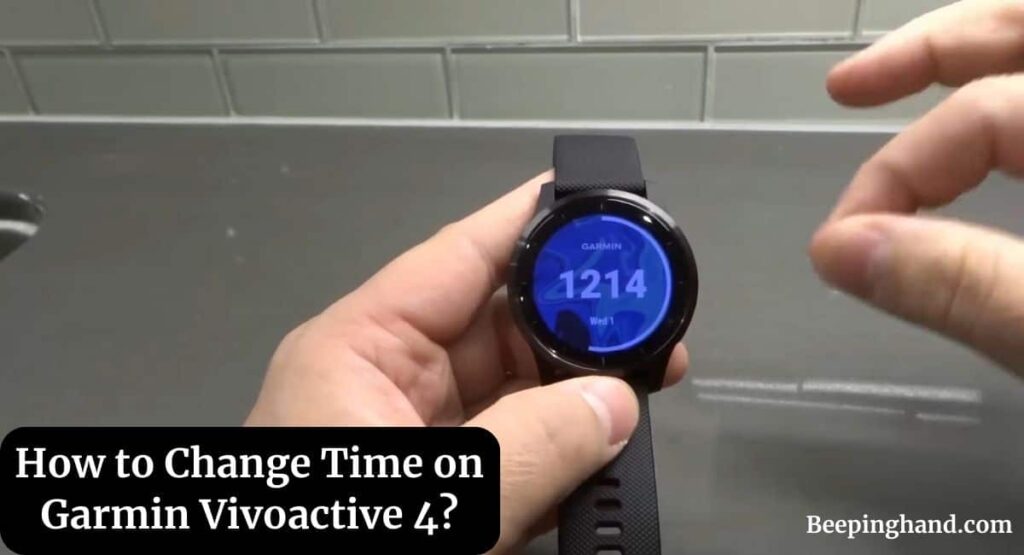 How to Change Time on Garmin Vivoactive 4