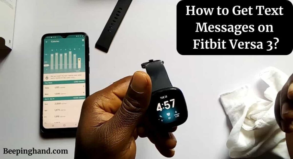 How to Get Text Messages on Fitbit Versa 3