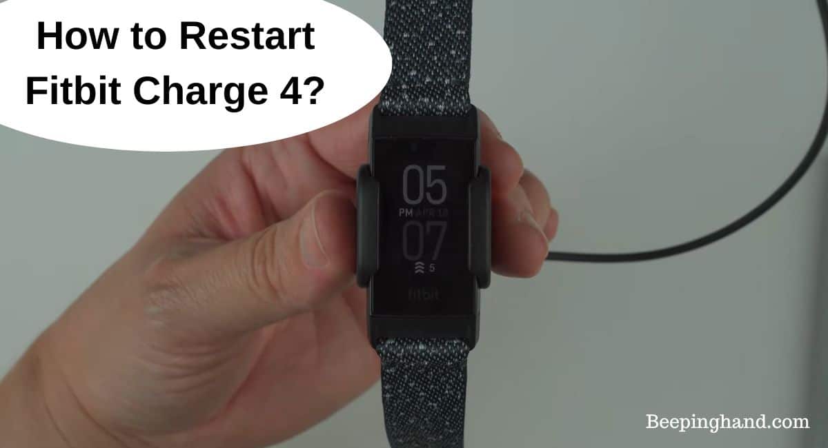 How to Restart Fitbit Charge 4