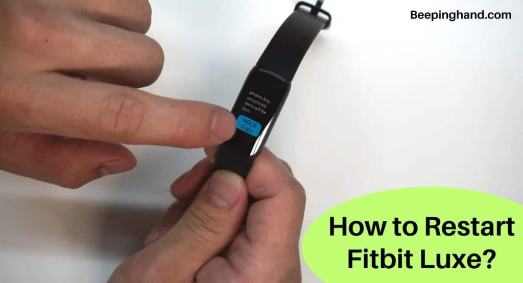 How to Restart Fitbit Luxe