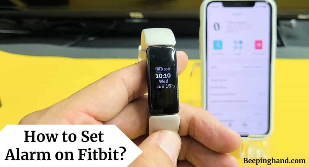 How to Set Alarm on Fitbit