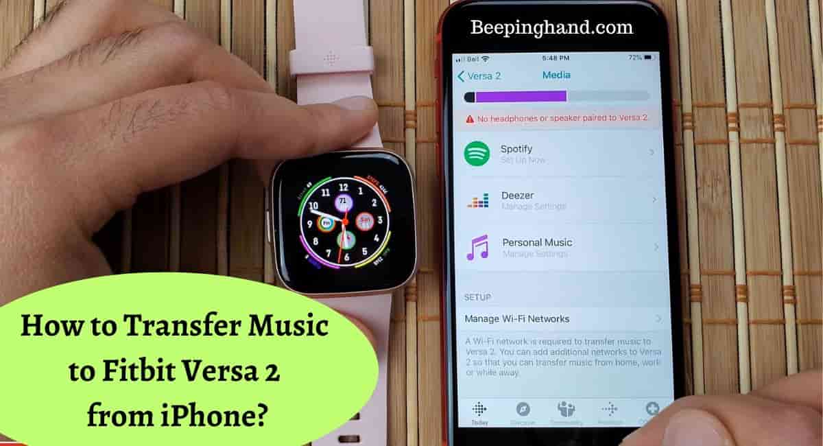 How to Transfer Music to Fitbit Versa 2 from iPhone