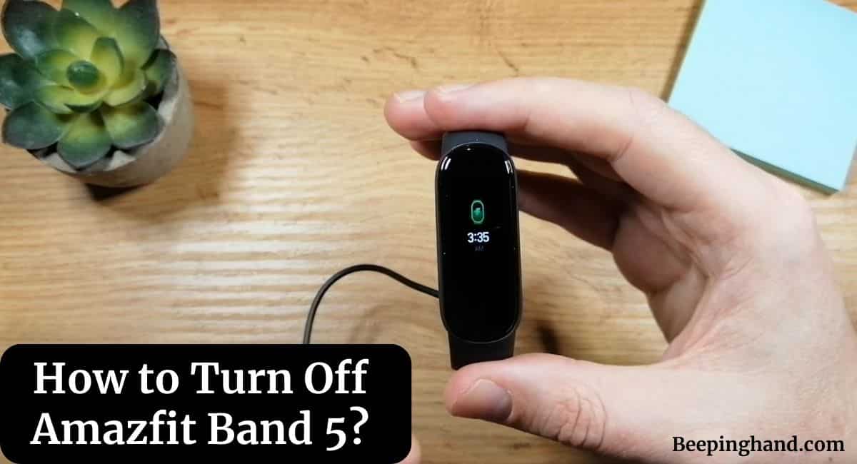 How to Turn Off Amazfit Band 5