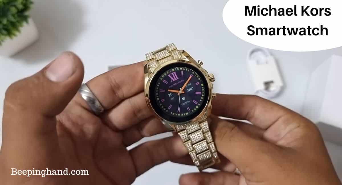 Michael Kors Smartwatch Instructions Complete Guide Beeping Hand