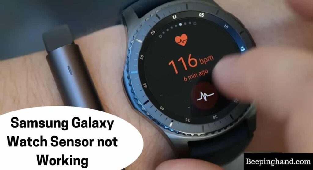 Samsung Galaxy Watch Sensor not Working
