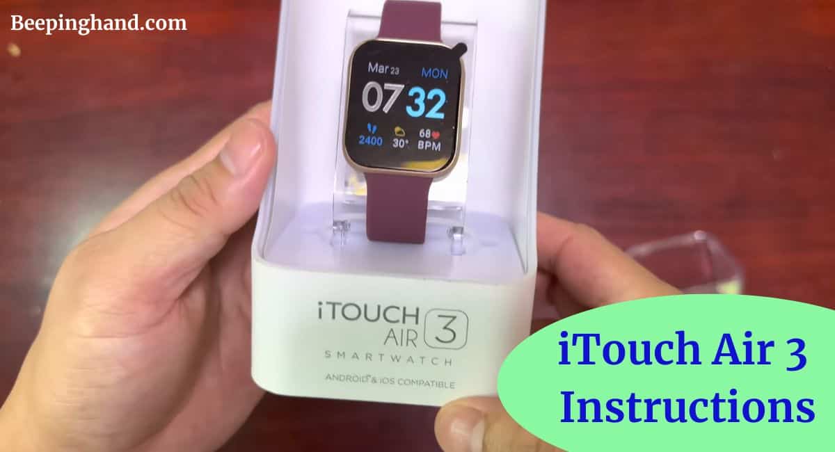 iTouch Air 3 Instructions