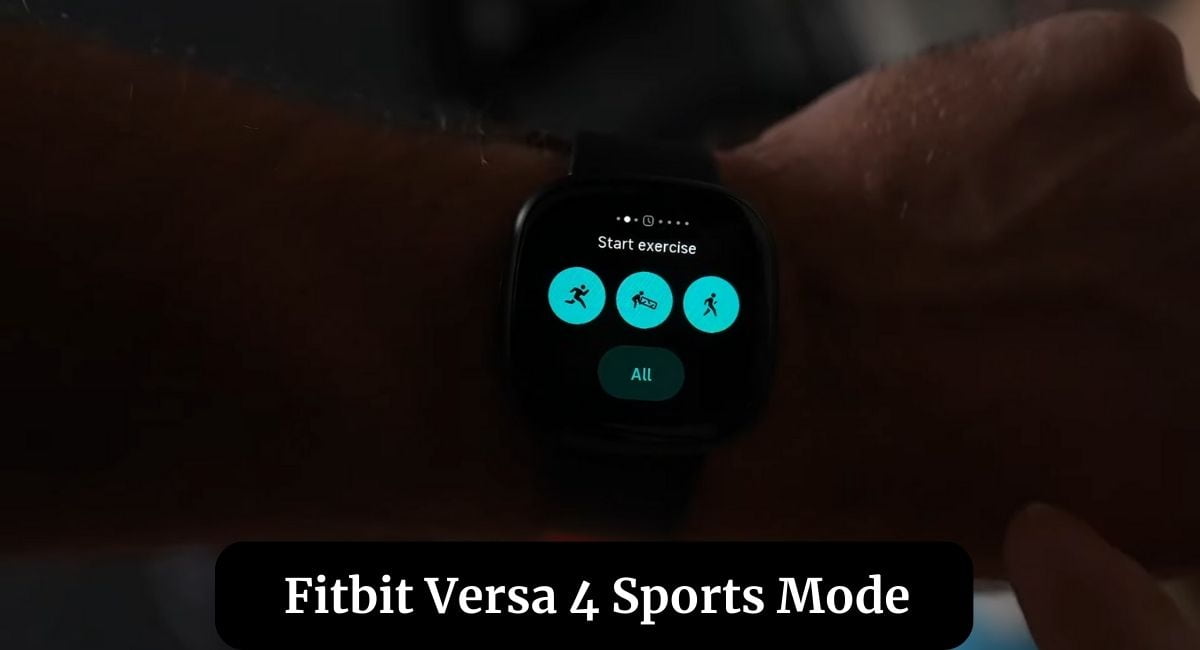 Fitbit Versa 4 Sports Mode