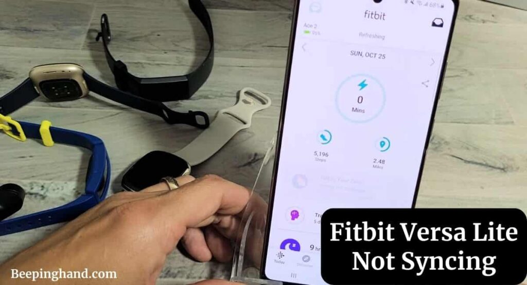 Fitbit Versa Lite Not Syncing