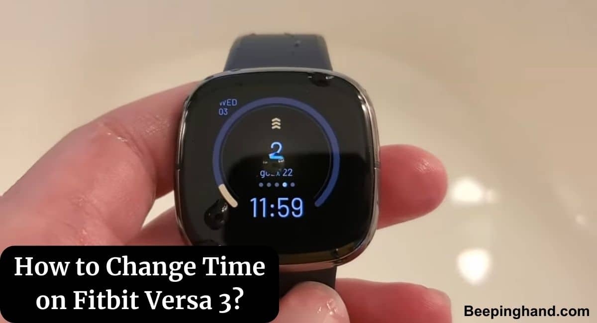 How to Change Time on Fitbit Versa 3