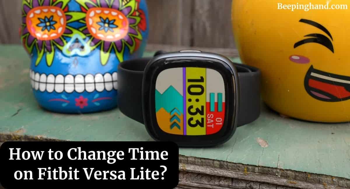 How to Change Time on Fitbit Versa Lite