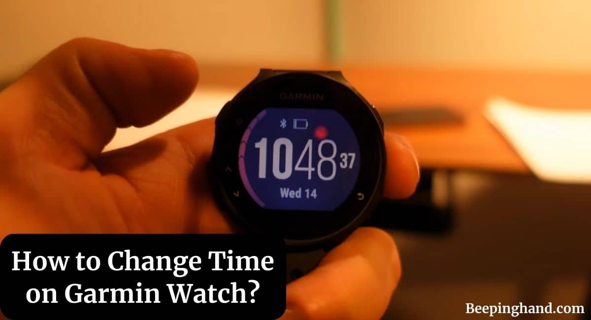 How to Change Time on Garmin Watch
