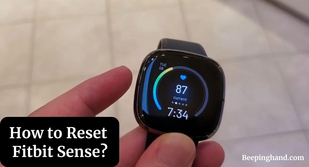 How to Reset Fitbit Sense