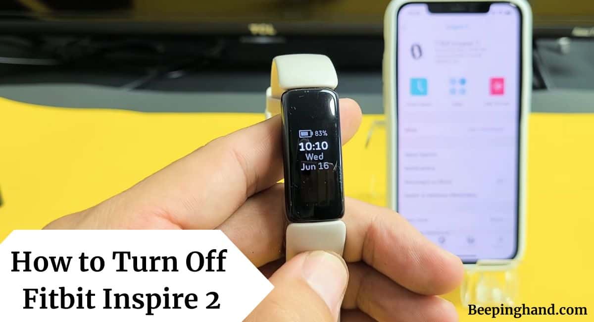 How to Turn Off Fitbit Inspire 2