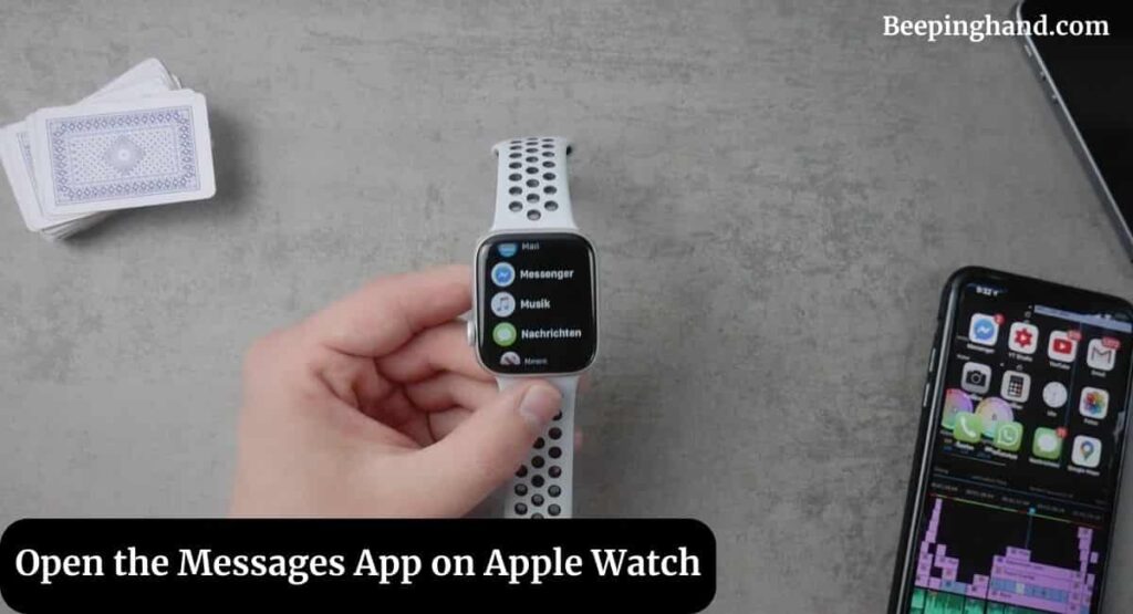 Open the Messages App on Apple Watch