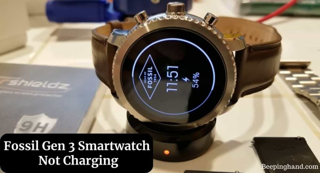 Fossil Gen 3 Smartwatch Not Charging Ways to Fix