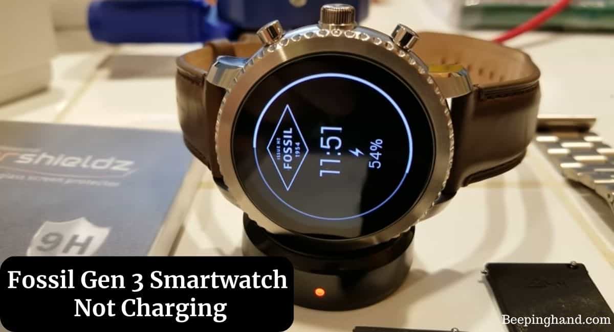 Fossil Gen 3 Smartwatch Not Charging