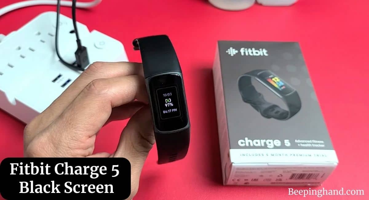 Fitbit Charge 5 Black Screen
