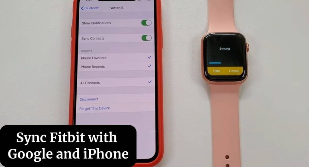 Sync Fitbit with Google and iPhone