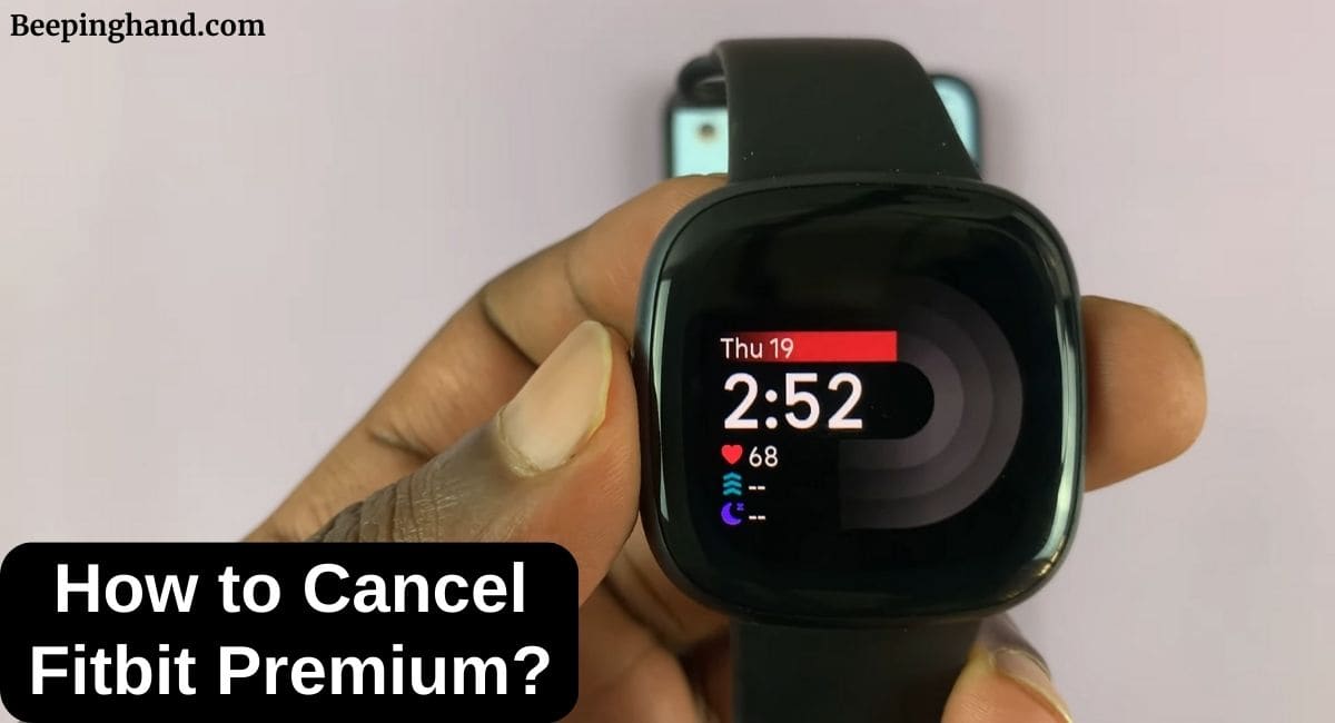 How to Cancel Fitbit Premium