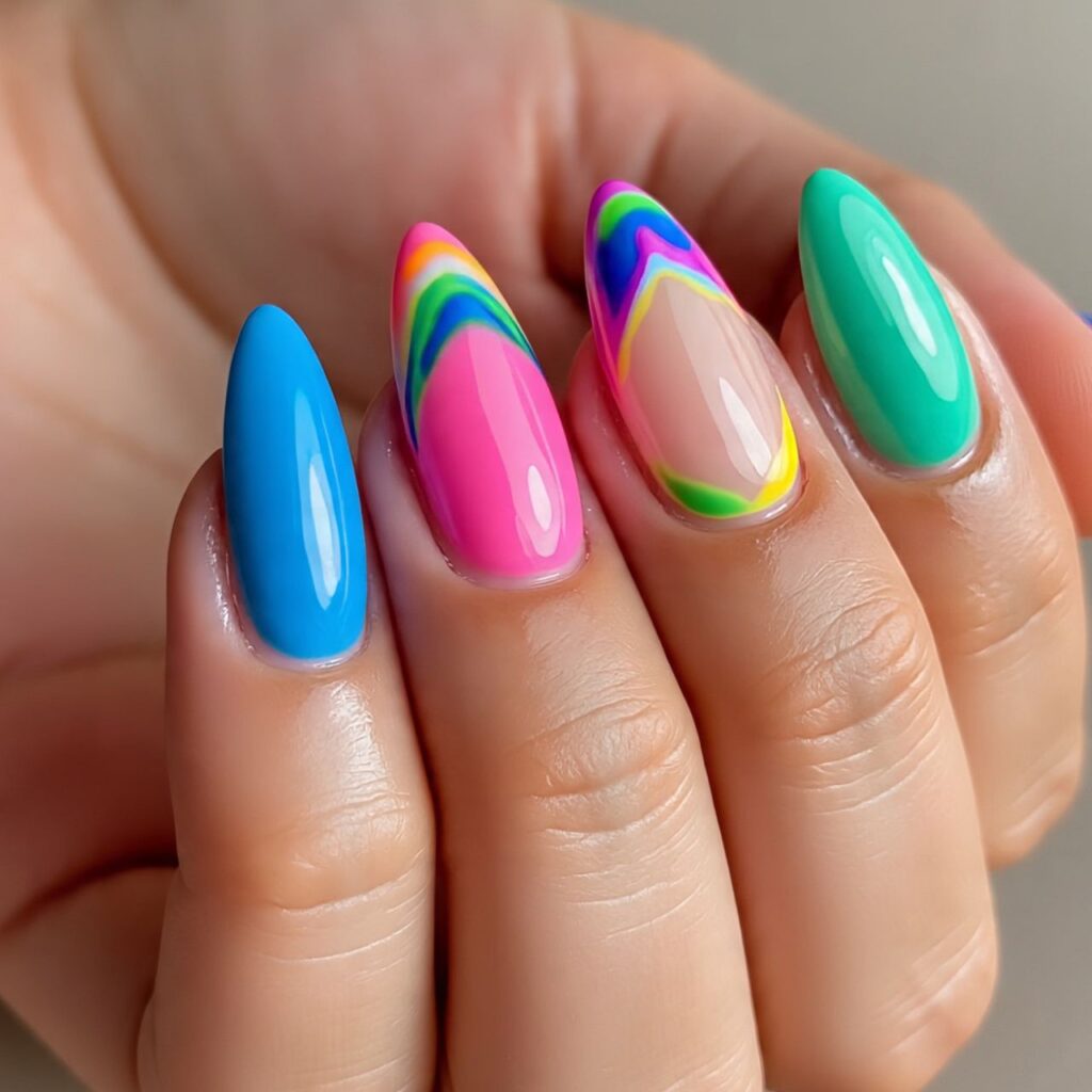 Acrylic nail designs