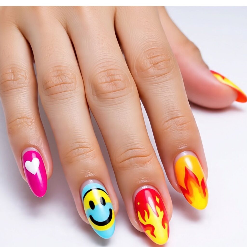 Emoji Nails
